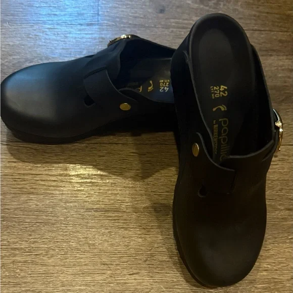 SOLD 
Birkenstock Papillio Women's Black Clogs - Picture 7 of 9